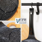 Patelnia GRANITOWA do jajek sadzonych na jajka placki naleśniki pancakes 26 cm, kuchnia gazowa, ceramiczna lub