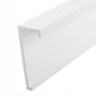Maskownica Karnisza 15cm Listwa Karniszowa Karnisz Sufitowy 240cm SL-06 osłona szyny dwutorowej do zasłon, plastikowa
