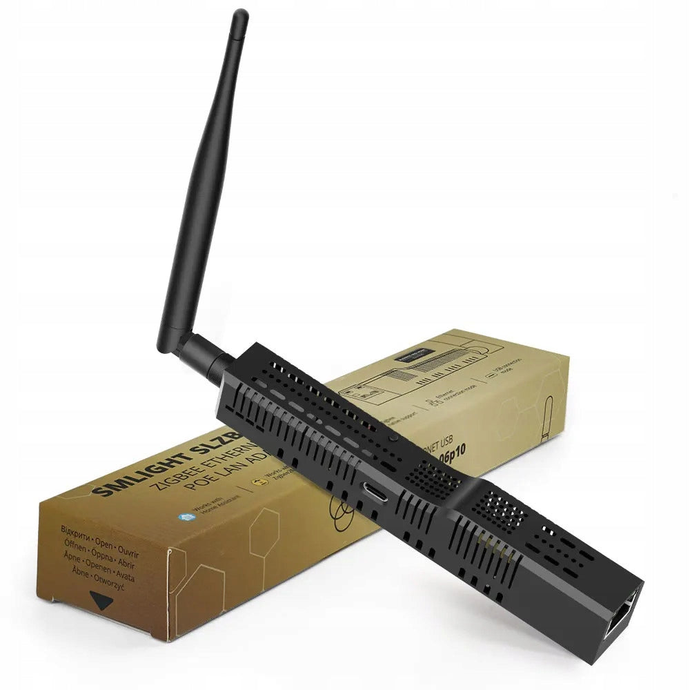 Koordynator SLZB-06p10U Bramka Zigbee CC2674P10 Ethernet PoE USB LAN WiFi centrala sterująca do inteligentnego domu