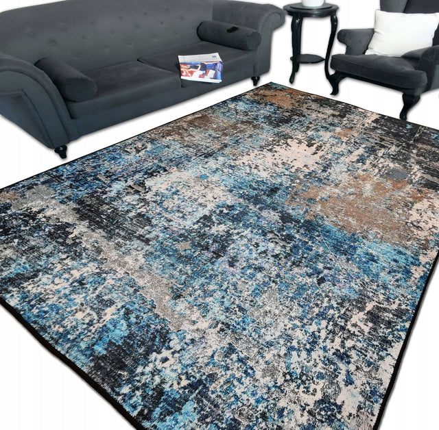 Stylowy Dywan Fancy 200x300 Antypoślizgowy Artdeco do pokoju Różne Wzory poliestrowy prostokątny vintage wielokolorowy do salonu