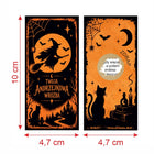Zdrapki z Wróżbą Na Halloween Dla Dzieci Zabawa Wróżba Andrzejkowa losy do zdrapywania, prezent na imprezę tematyczną