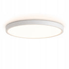 Lampa łazienkowa sufitowa lampa plafon LED biały 4000K do salonu IP44 24W okrągła oprawa ze zintegrowanym źródłem