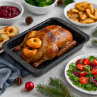 Forma blacha do pieczenia ciasta prostokątna duża non-stick 37x26x4 CM metalowa foremka do wypieków, naczynie