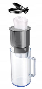 Aquaphor - Dzbanek filtrujący Glass - 2,5l - czarny