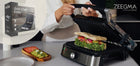 Grill elektryczny Zeegma Chef Easy 2000W regulacja temp. płyty ceramiczne nominalna