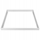 Panel LED Natynkowy 60W Biały 60x60cm Plafon Lampa Sufitowa Kwadrat oprawa do salonu i biura, neutralna barwa