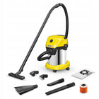 Odkurzacz uniwersalny do auta Karcher WD 3 S-17/6/20 Car 1000 w warsztatowy, przemysłowy, zbiornik 17 l, przepływ 45