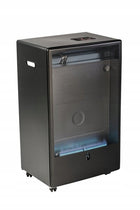 Piecyk Gazowy 4,2 kW Katalityczny Piec na Gaz Włoski Bezwonny + Reduktor 455 mm 777 mm grzewcza czarny