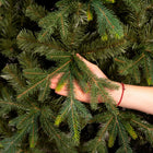 CHOINKA SZTUCZNA ŚWIERK NATURALNY PIĘKNY 220cm gęsta żywa PE PREMIUM STOJAK 201 - 220 cm zielony