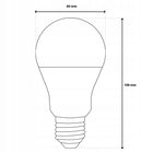 6x Żarówka LED E27 8W = 60W 880lm 3000K ciepła biała premium EMC2 NIE mruga klasyczny kształt, do lamp i kinkietów