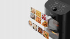 Midea AIR fryer 11l 2000W frytkownica beztłuszczowa duża mocna 2 kosze wifi czarny