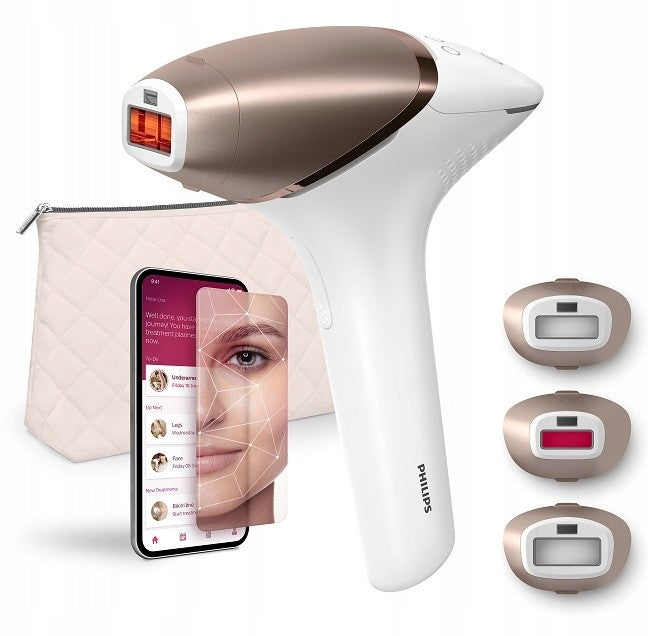 Depilator IPL Philips Lumea 9900 SenseIQ SmartSkin + 3 nasadki BRI973/00