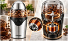 Młynek do mielenia kawy elektryczny orzechów przypraw grinder mocny 300W 60 g 300 w metal
