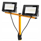 Stojak Statyw 100W Naświetlacz Lampa Robocza Halogen Budowlany z Wtyczką reflektor LED 5500 lm neutralna biel IP66 do