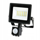 Naświetlacz LED z czujnikiem 20W b.neutralna 4000K 1600lm MHC IP44 kobi lampa reflektor do ogrodu, garażu, podjazdu i