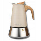 Kawiarka Klausberg KB-7995 6 cups Zaparzacz moka stal indukcja Gaz espresso makinetka kafetiera do parzenia kawy 300 ml