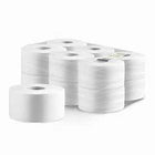 Papier toaletowy celuloza jumbo 2W 90 m x 12 rolek 1080 m gruby do podajnika łazienkowego, biały, dwuwarstwowy materiał