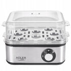 Jajowar adler AD 4486 800 w srebrny/szary metal, tworzywo sztuczne