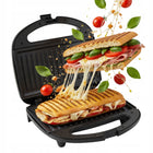 Toster opiekacz do kanapek tostów grill nieprzywierająca powłoka sandwich podgrzewacz pieczywa, opiekanie jednostronne