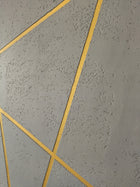 Farba do Beton architektoniczny tynk dekoracyjny fuga - metaliczna złota akrylowa do ścian, do zdobienia powierzchni