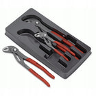 KNIPEX Cobra 3 szt Szczypce do rur 00 20 09 V02 klucz nastawny, żabka, narzędzie hydrauliczne, armatura, chwytanie i