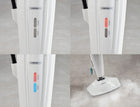 Mocny elektryczny MOP parowy odkurzacz składany 1200W 400ml zestaw parownica do podłóg, nagrzewanie 30 s, przewód 7 m