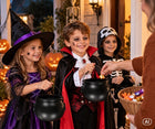 Kociołek czarownicy wiedźmy czarny 18 CM wiaderko na cukierki halloween pojemnik na słodycze, opakowanie na łakocie