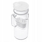 Szklany dzbanek filtrujący Wessper D4 borosilicate mini futureflow 2l biały