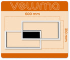 Plafon LED 40 w 1200 lm Nowoczesna lampa sufitowa prostokątna 4000K czarna oprawa oświetleniowa 60 cm zintegrowane