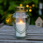 Wkłady do zniczy z parafiną 19,5 cm Bolsius RP5 Całoroczne 113h - 15 sztuk parafinowy 15 szt.