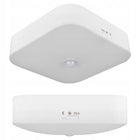 Plafon LED lampa sufitowa panel czujnik ruchu PIR akumulator bateria USB kwadratowe białe oświetlenie do szafy