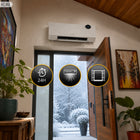 Kurtyna powietrzna GRZEJNIK ELEKTRYCZNY Climative GlassAir 2000W WiFi PILOT z nagrzewnicą elektryczną 2000 W