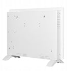 Grzejnik elektryczny szklany konwektorowy programowalny timer 2500W WiFi 820 mm 470 mm grzewcza biały