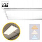 Plafon LED prostokątny z pilotem+backlight 24W nightlight LightLogic PLAF02 lampa sufitowa, oświetlenie do pokoju
