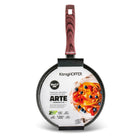 PATELNIA do NALEŚNIKÓW Indukcja PANCAKES GAZ Konighoffer Arte 24cm do placków i omletów, powłoka nieprzywierająca, na