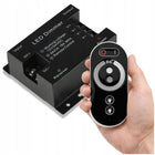 Ściemniacz Sterownik LED z Pilotem Do Taśmy 18A 216W 12V 24V Dotykowy Mono regulator jasności oświetlenia jednobarwnego