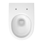 Miska WC wisząca wirowa cersanit ZEN PRO oval z deską wolnoopadającą slim bezkołnierzowa, odpływ poziomy, rimless