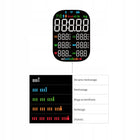 Waga Łazienkowa Analityczna 16 Parametrów Apple Health, Google Fit, IF1320C elektroniczna czarny