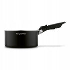 Zestaw garnków z odpinaną rączką na GAZ Konighoffer Spinel Black 4 el aluminiowe naczynia non-stick do kuchni