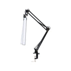 Lampa Biurkowa LED Podwójna Kreślarska Dwuramienna 15W 460LM Regulowana lampka na klips, ściemniana, zmienna barwa