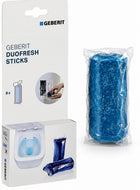 Geberit Kostki higieniczne DuoFresh 8 sztuk 244900001 + fresh-disc 1B tabletki do WC, odświeżacz do spłuczki, wkład