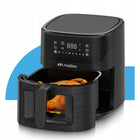Frytkownica beztłuszczowa 7l 1800W AIR fryer duża okienko frytownica tacki czarny