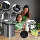 Kostkarka do lodu eberg domowa inox 12kg 160W ekspresowy lód kostki w 6min 160 w srebrny/szary