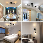 Lampa Sufitowa Wisząca Zyrandol E27 Czarny Loft Nowoczesny Comely oprawa oświetleniowa metalowa 2-punktowa do salonu