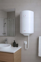BOJLER ELEKTRYCZNY PODGRZEWACZ WODY 50L 2kW WYDAJNY ENERGOOSZCZĘDNY TRWAŁY 50 l grzałki