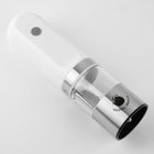 Młynek do pieprzu do soli przypraw ceramiczny elektryczny USB biały młynek elektryczny tworzywo sztuczne