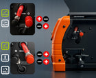 Spawarka inwertorowa synergy migomat MIG Co2 MMA TIG 200A PRO MP0121 półautomat spawalniczy 230 V, drut 0,8–1,0 mm