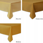 Obrus plamoodporny - 140X200 - solid gładki biały nakrycie stołu, do jadalni, poliestrowy żakard