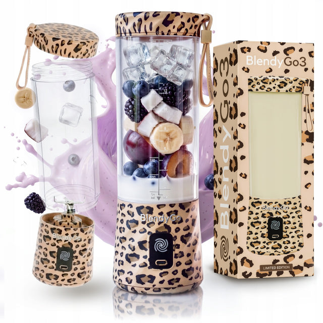 Blender przenośny BlendyGo 3 mini blender do smoothie lód i mrożone owoce nominalna