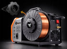 Spawarka inwertorowa migomat igbt flux MIG MAG MMA 200A MP0142 mocna 5kg półautomat spawalniczy TIG, drut 0,6-1,0 mm
